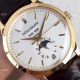 Swiss Patek Philippe Annual Calendar Moonphase 5396r KM Factory 9015 Watch Yellow Gold (4)_th.jpg